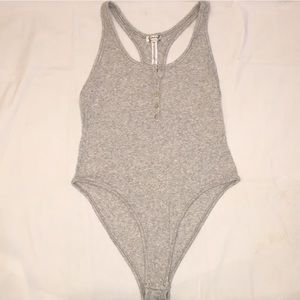 Free People Henley Bodysuit